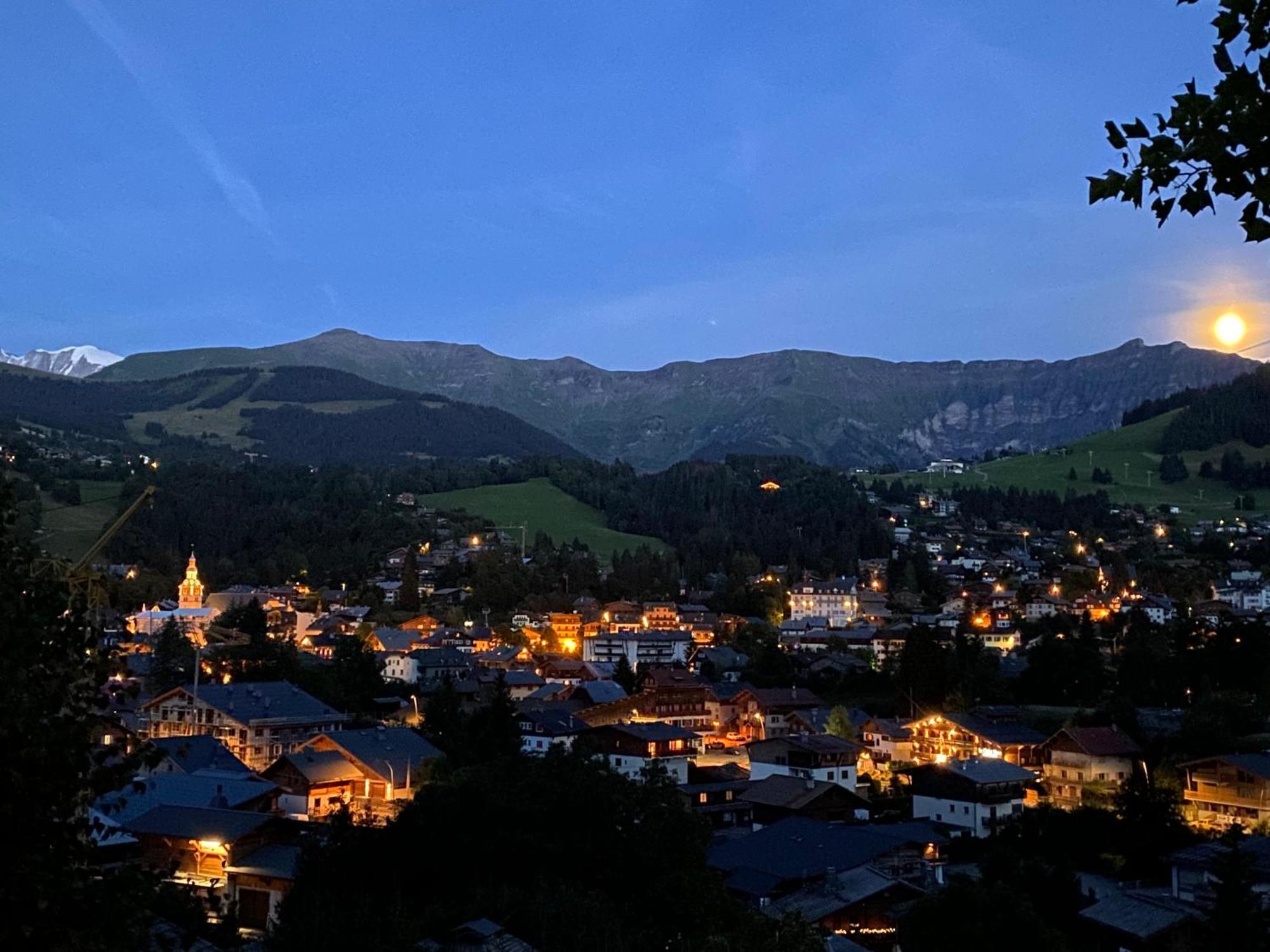Chalet Horizon Blanc Megève Zewnętrze zdjęcie